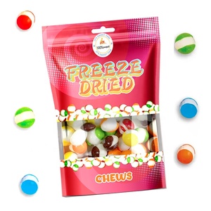 100 ALIMENTS DOUX oem Bonbons Bonbons Collations Gelée de haricots lyophilisés Bouchées arc-en-ciel Confiserie pour enfants - Product Image 1