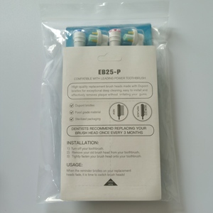 Cabezales de Repuesto Compatibles con el Cepillo de Dientes Eléctrico Oral-B FlossAction, Cerdas MicroPulse, Limpieza Profunda, CE ROHS, Paquete de 4, OEM - Product Image 2