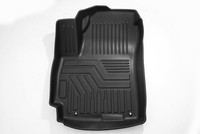 Tapis de voiture en cuir 5d, ensemble complet unique de luxe, tapis de sol automobile 5d, tapis de sol pour Ford Ka + 1.2 ti-vct Essential 2017