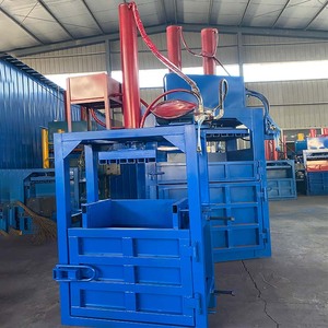 Máquina Empacadora de Cartón y Plástico para Ropa Usada, Compactadora de Chatarra, <span class=keywords><strong>Prensa</strong></span> Hidráulica Vertical - Product Image 4