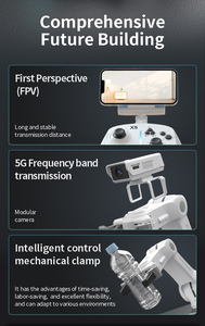 F07 Educational <b>Robot</b> Toy FPV <b>Remote</b> <b>Control</b> DIY Programmable Mechanical Arm Obstacle Avoidance 4WD Mobile Chassis Light - Product Image 4