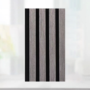 Panneaux acoustiques en bois imperméables <span class=keywords><strong>WYC</strong></span>, panneaux modernes insonorisants les plus vendus pour salon, chambre à coucher, hôtel - Product Image 5