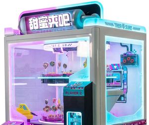 ตู้คีบตุ๊กตาหยอดเหรียญในร่ม Sweet Club สำหรับเด็ก พร้อมที่หนีบรางวัลในสวนสนุก - Product Image 3