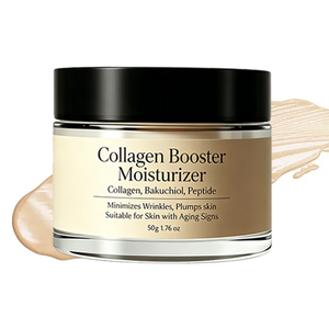 <span class=keywords><strong>Crema</strong></span> Facial Hidratante Reparadora Antiarrugas y Antienvejecimiento con Colágeno de Grado Clínico, Bakuchiol y Péptidos para el Cuidado de la Piel Madura - Product Image 1