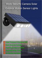 Lampes solaires de sécurité puissantes à 4 LED IP65, détecteur de mouvement extérieur, 3 modes, rechargeables, étanches, pour rue, mur, jardin, éclairage nocturne
