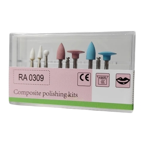 RA0309 Kit pemoles gigi <span class=keywords><strong>Resin</strong></span> cahaya sembuh, Kit pemoles komposit gigi, kepala Gerinda, instrumen bedah gigi kontra - Product Image 1
