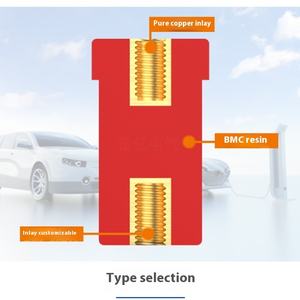 Conception hexagonale circulaire d'isolateurs basse tension de BMC SMC pour le matériel d'application de <span class=keywords><strong>DMC</strong></span> - Product Image 2