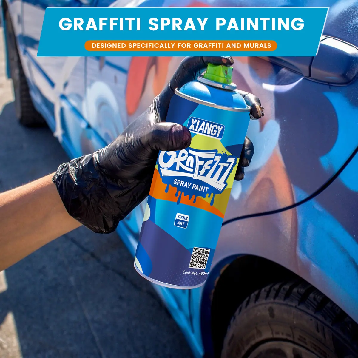 Factory Non-Toxic Spray Paint Graffiti Spray Paint Art Paint