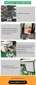 Machine de fabrication de purée de fruits et légumes en acier inoxydable Dépulpeuse de mangue Traitement de la pâte de tomate Confiture de compote de pommes - Product Image 6