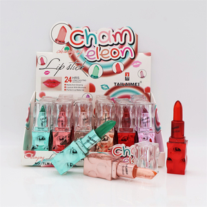 6 couleurs 24 heures de long Lasitng rouge à lèvres mat et brillant magique rouge à lèvres maquillage hydratant imperméable à l'eau changement de couleur rouge à lèvres - Product Image 1