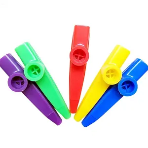 ألعاب آلات موسيقية من البلاستيك من kazoo mini kazoo متوفر بسعر رخيص من المصنع في المخزون