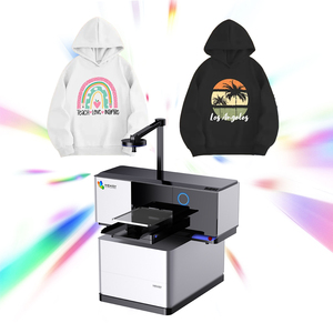 Impresora DTG A4 de Alta Velocidad <span class=keywords><strong>64s</strong></span> para Impresión de Camisetas, Sudaderas y Bolsas, Cabezales Industriales Dobles, Tinta Blanca, Impresión Directa en Prendas - Product Image 1