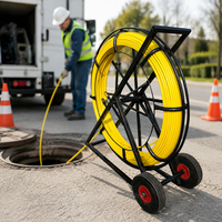 Câble de tirage haute résistance en fibre de verre pour conduit, guide-fil, serpentin de tirage pour câble à fibre optique