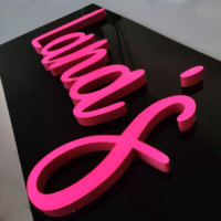 Enseigne lumineuse LED pour extérieur, panneau lumineux en acrylique, affichage publicitaire, enseigne de magasin, signalétique