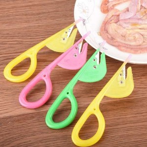 Outil de nettoyage intestinal, couteau en plastique pour les intestins de poulet, canard, oie, outil de préparation de la viande de volaille - Product Image 2