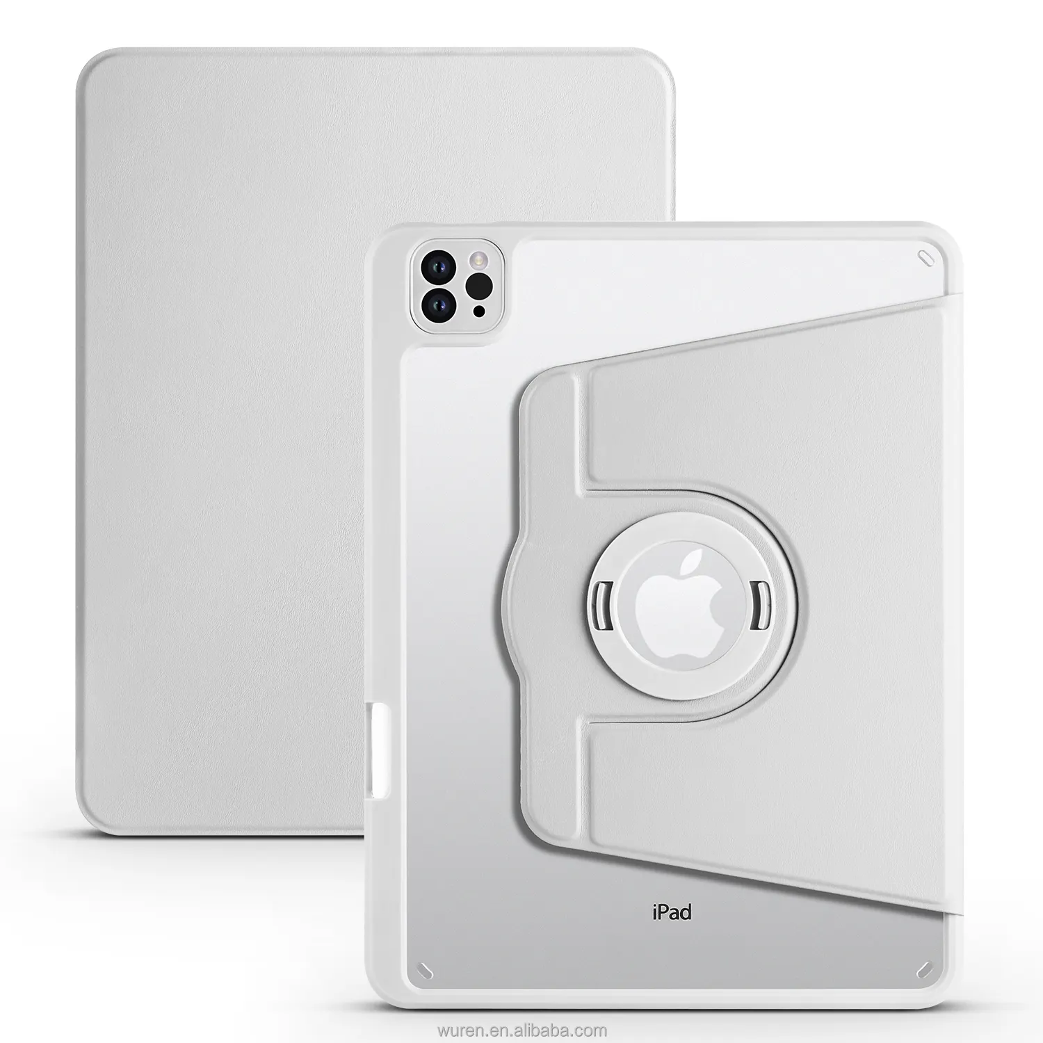 für iPad Hülle 10,9 Zoll 2022/2021/2020 Drehbarer Stehstifthalter für automatischen Wach/Schlaf 2 in 1 Schutzhülle für iPad Air Pro