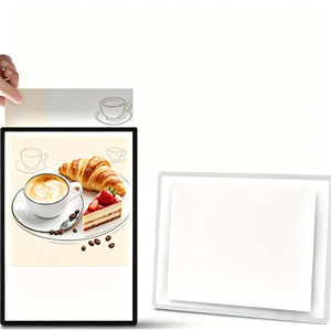 Light up Menu Board Backlit Poster Tabletop LED Sign Holder Desktop Advertising Display Light Box for Restaurant Bar Hotel - Product Image 1