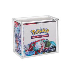 Boîte <span class=keywords><strong>de</strong></span> rangement en acrylique pour cartes magnétiques Booster Pack Protector, étui <span class=keywords><strong>de</strong></span> présentation pour cartes <span class=keywords><strong>Pokemon</strong></span> TCG, boîte <span class=keywords><strong>de</strong></span> présentation en acrylique ETB - Product Image 1