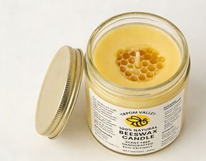 Zimbabwe Natural <b>Pillar</b> <b>Candles</b> 200g Tapom Valley Beeswax Soy Wax for Birthdays Weddings & Parties - Product Image 3