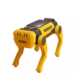 Научная и образовательная солнечная электрическая интеллектуальная машина собака и Корова детская головоломка солнечные игрушки
