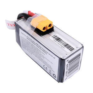 Batterie Lipo haute C taux 100C <span class=keywords><strong>Tattu</strong></span> <span class=keywords><strong>FunFly</strong></span> 1300mah <span class=keywords><strong>6s</strong></span> pour drone RC quadrirotor FPV - Product Image 4