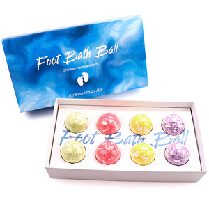 Pommeaux de douche à bulles en forme de boule, bombes de bain de <span class=keywords><strong>Spa</strong></span> de pieds - Product Image 2