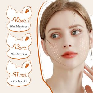 Mascarilla Facial OEM SADOER al por Mayor para el Cuidado <span class=keywords><strong>de</strong></span> la Piel con Extracto <span class=keywords><strong>de</strong></span> Naranja, Nutre, Repara, Hidrata Profundamente y Aclara la Piel - Product Image 5
