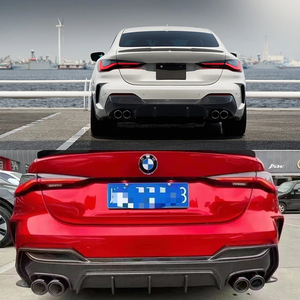 ดิฟฟิวเซอร์หลังคาร์บอนไฟเบอร์ทรง 3 มิติ สำหรับรถยนต์ BMW ซีรีส์ 4 รุ่น G22 Coupe/G23 Convertible ปี 2020-2025 - Product Image 3