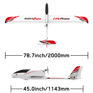 <span class=keywords><strong>Avion</strong></span> télécommandé RC sans balais, envergure 2000 mm, jouet pour enfants - Product Image 4