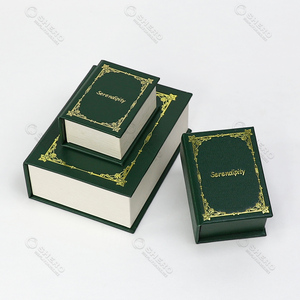 Caja de Embalaje de Joyería de Papel de Lujo para Anillos, Pulseras, Collares y Pendientes, Embalaje de Joyería Personalizado - Product Image 2