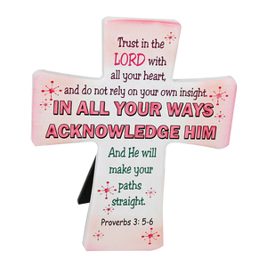 עתיק צלב קרמיקה דתי משובח סובלימציה שלט קיר קרמיקה דתית בעיצוב הבית - Product Image 3