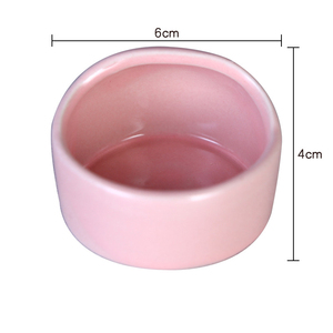 Grande Cucciolo di Gattino Cibo Acqua di Alimentazione Ciotola di Ceramica Feedr Ciotola per il Criceto - Product Image 5