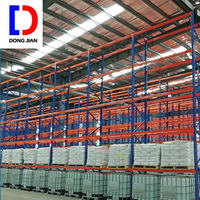 Système d'étagères de stockage industriel DJ Factory 50 pour entrepôt, rayonnage sélectif en acier pour palettes, rayonnage à palettes robuste à assembler pour usine