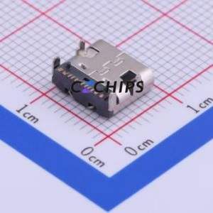 USB-310-B-SU USB Connector SMD Connector ( Connector Type: Type-C )( Gender: Female )( Mounting Type: Horizontal Mount ) - Product Image 2