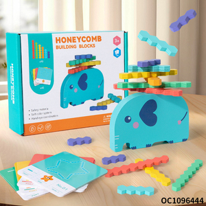 Học tập trẻ em toán học hỗ trợ giảng dạy Montessori nhận dạng màu sắc Đồ chơi Quà Tặng tùy chỉnh động vật bằng gỗ phân loại xếp chồng cân bằng - Product Image 2
