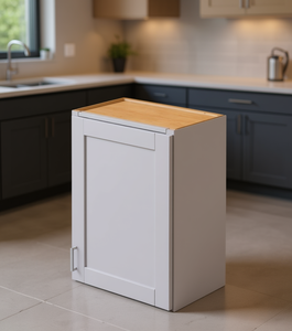 Mobile da cucina Sunique in MDF, moderno, con ante a pannello, per l'arredamento della cucina di casa. - Product Image 2