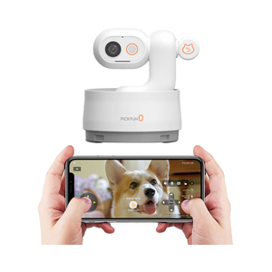 אפליקציית מצלמת חיות מחמד במשלוח ישיר, 2.4G 5G WiFi, 360 מעלות, אינטראקטיבית, לכלבים וחתולים, חומר ABS, ניטור, וולוגים אוטומטיים, 5MP 2K, ראיית לילה - Product Image 1