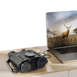 C680 uzun menzilli gündüz & gece stabilizasyon termal görüntü teleskop görüş avcılık telemetre için Nocturn termo dürbün - Product Image 2