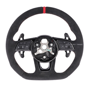 Volant en cuir sur mesure pour <span class=keywords><strong>Audi</strong></span> <span class=keywords><strong>A3</strong></span> A4L A5 A6L A7 Q2L Q3 Q5 Q5L Q7 TT TTS Coupé TT Roadster TT <span class=keywords><strong>RS</strong></span> - Product Image 6
