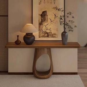 Tavolo d'ingresso in legno massiccio cinese di lusso nuova decorazione <span class=keywords><strong>per</strong></span> la casa convertibile ingresso parete <span class=keywords><strong>corridoio</strong></span> soggiorno mobili di stoccaggio - Product Image 3