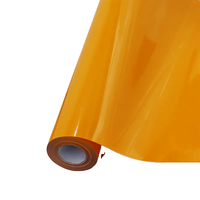 Rouleaux de vinyle flexible HTV personnalisé de 12 pouces x 5 pieds Rouleau de vinyle de transfert de chaleur Easy Weed TPU pour vêtements fabriqués à partir de papier d'aluminium PU