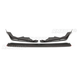 For Honda Civic 11th Gen 2021-2024 Body Kit Honda Civic 11th Gen Bumper <b>Splitter</b> Glossy Black MUGEN Style Guard Car Accessories - Product Image 5