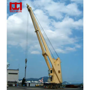 Grúa marina de cubierta de barco de alta resistencia con capacidad personalizada de 20t 30t, grúa marina de pluma articulada de 15 toneladas con rotación completa de 360°, precio de 80 toneladas - Product Image 5