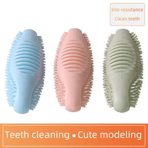 Nuevo Juguete para Mascotas con Forma de Pepino de Mar, Resistente a Mordeduras, Limpieza de Dientes, Silicona, Juguete Molar para Mascotas, Juego Interactivo, Divertido - Product Image 6