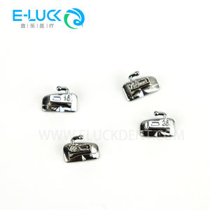 Eluck ortodontico dentale tubo buccale 1 ° molare collabile n-conv singolo <span class=keywords><strong>ROTH</strong></span>/MBT monoblocco buccale set di tubi - Product Image 4