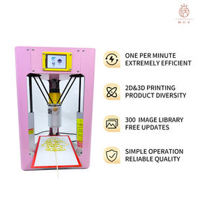 Imprimante 3D à sucre TIANGONGZHU TH3D 150 <span class=keywords><strong>Princess</strong></span> Pink à haute efficacité, imprimante 3D commerciale pour la peinture sur sucre, machines d'impression de bonbons personnalisées pour les événements - Product Image 3