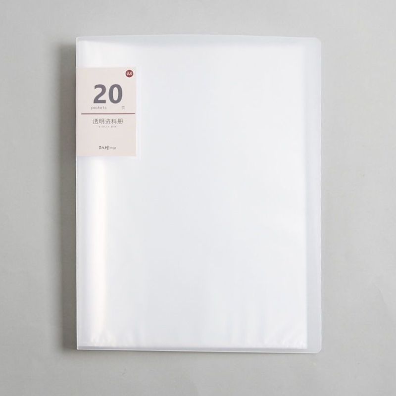 20 páginas| [Transparente y engrosado] Alta definición