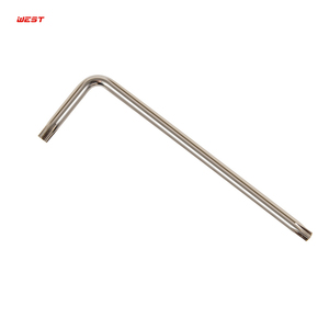 Clé <span class=keywords><strong>Torx</strong></span> WEST <span class=keywords><strong>T55</strong></span> en acier CRV, clé étoile de type L, robuste, pour utilisation industrielle et réparations - Product Image 2