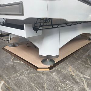 โต๊ะพูลรัสเซีย โครงเหล็ก โครงไม้โอ๊ค ทนทาน ผลิตตามสั่ง สำหรับเกมบิลเลียด - Product Image 1