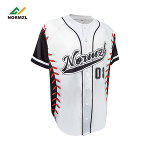 男子ユニフォーム新作ステッチアメリカ人野球ジャージーホワイト全チーム - Product Image 2